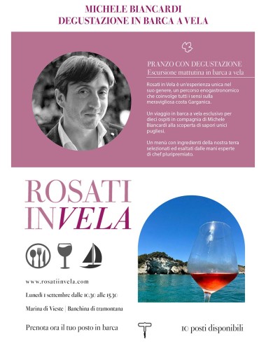 Degustazione a pranzo con Michele Biancardi 01/09/2025