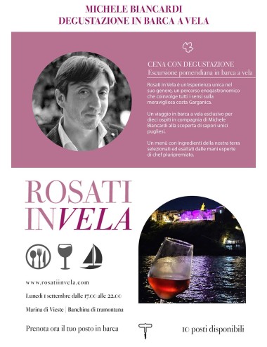 Degustazione a cena con Michele Biancardi 01/09/2025